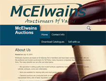 Tablet Screenshot of mcelwains.co.nz